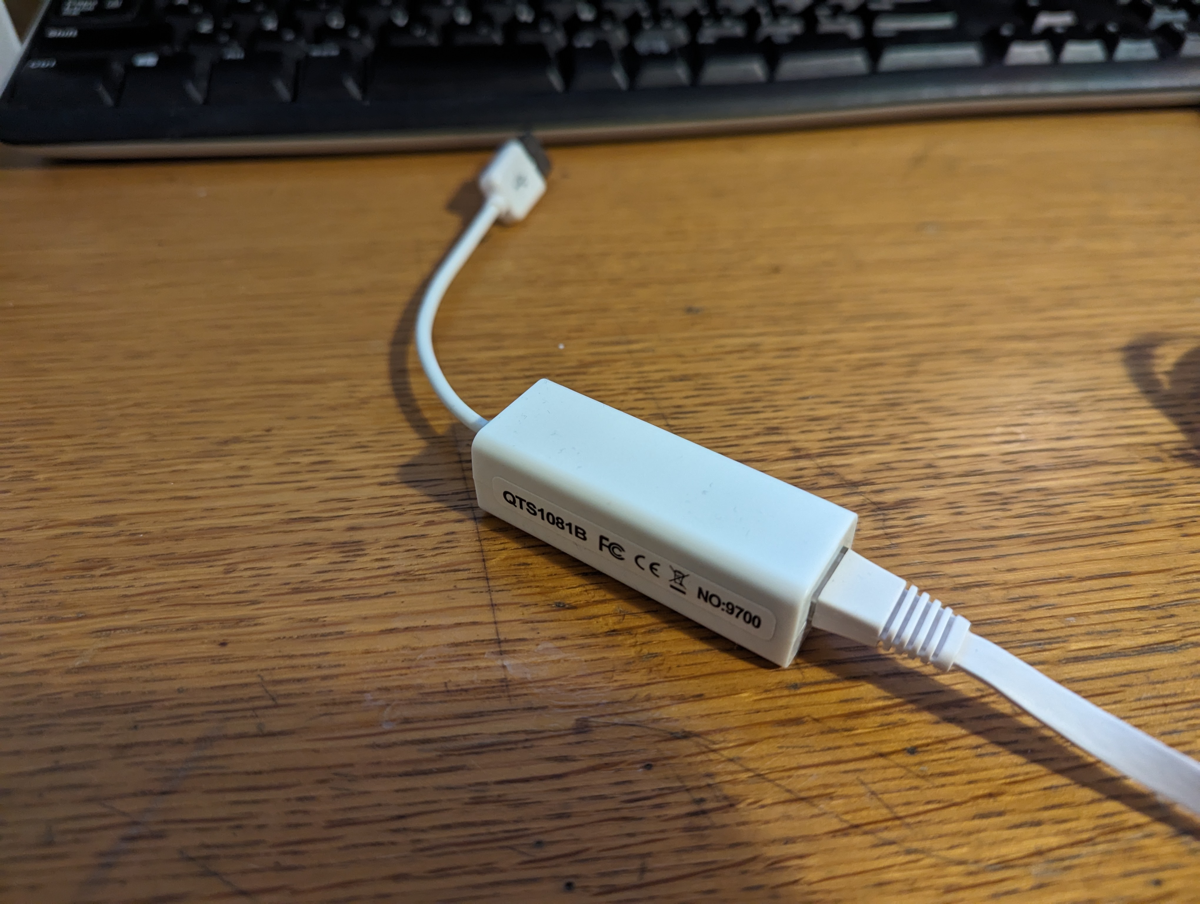 QTS1081BのLANアダプタのドライバが自動インストールできなかっ