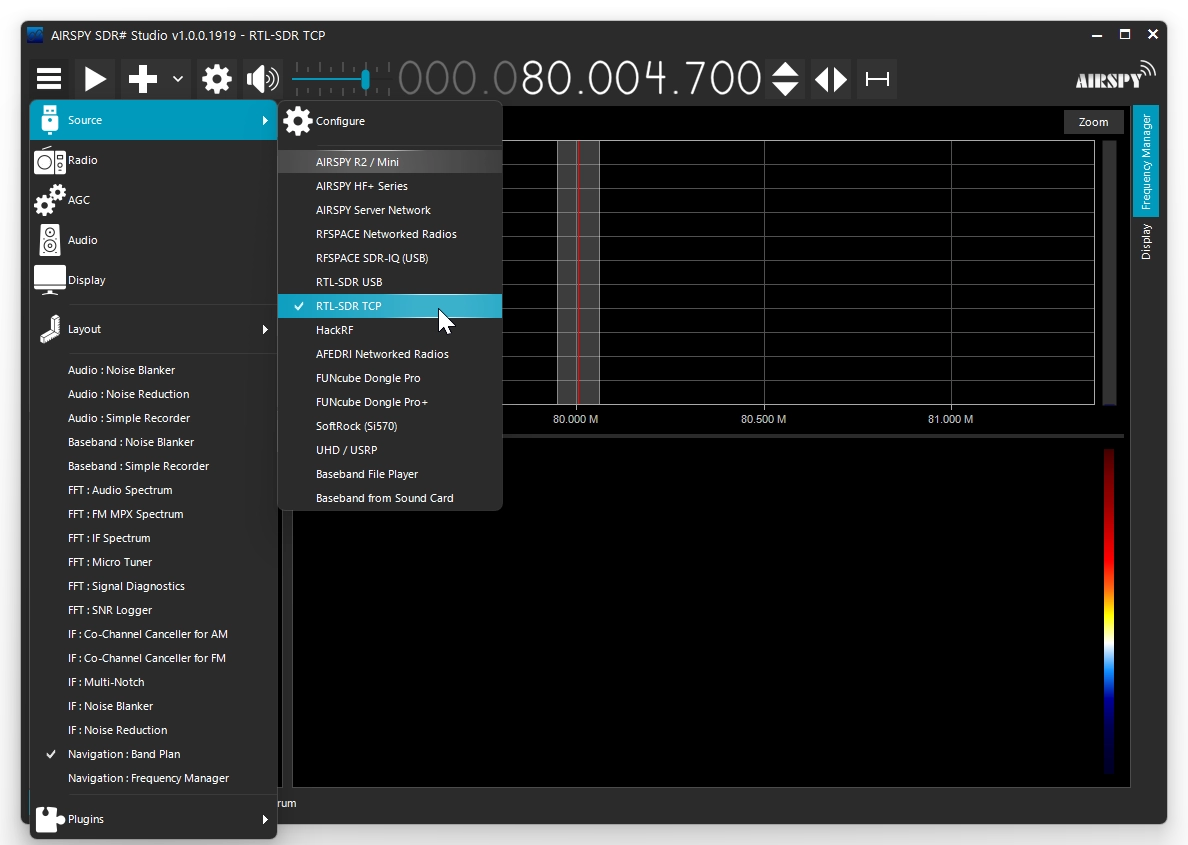 SnapCrab_AIRSPY SDR