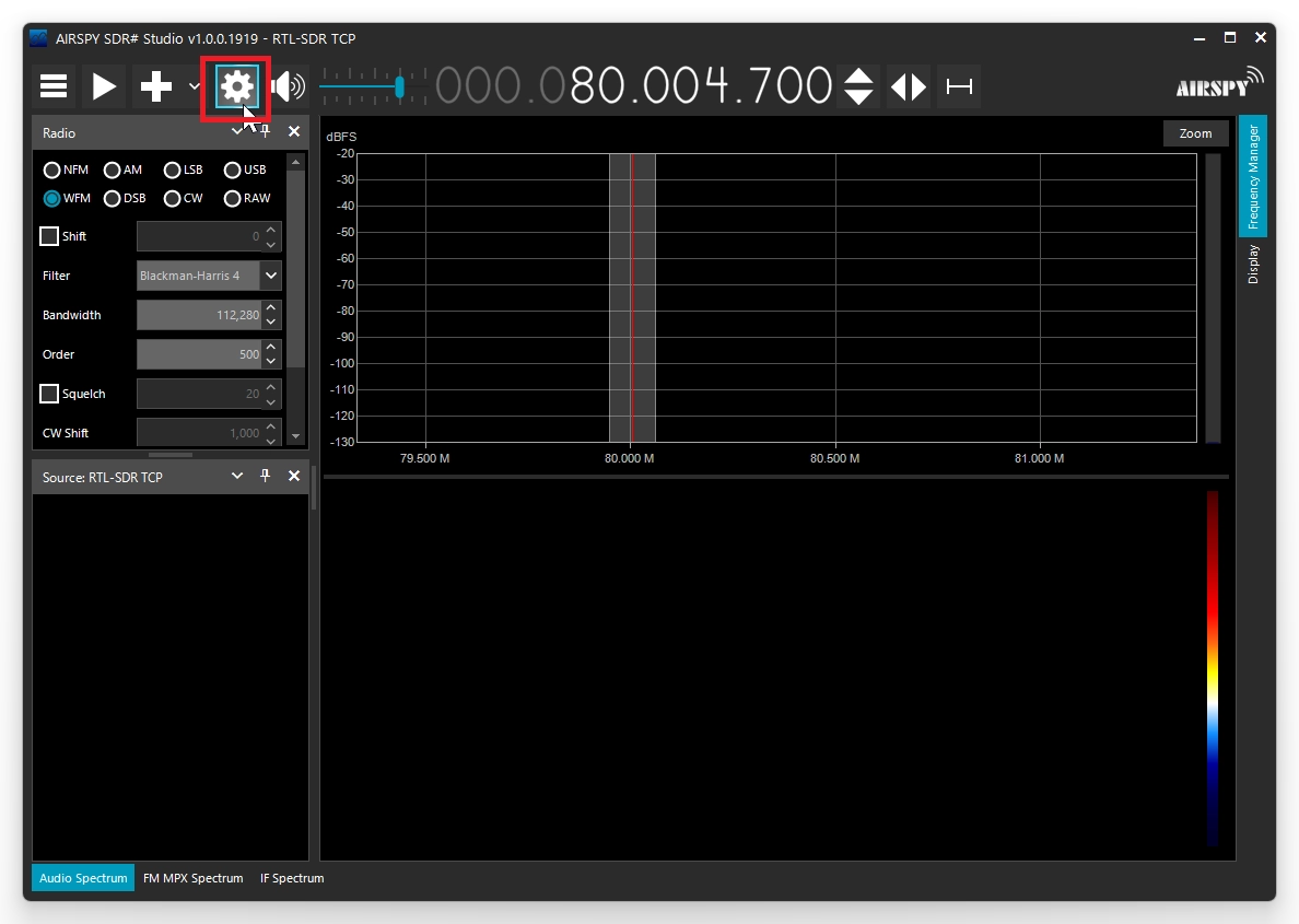 SnapCrab_AIRSPY SDR