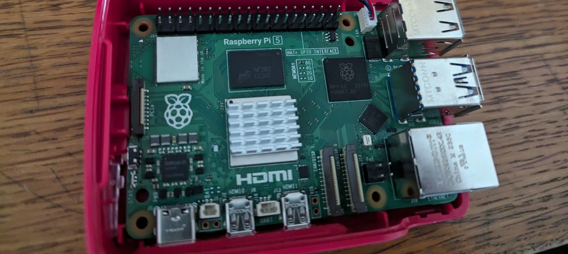 Raspberry Pi 5を購入しました